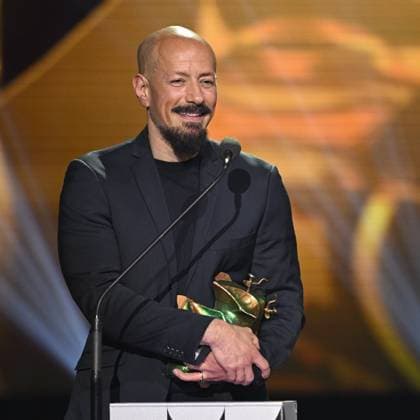 Tarik Saleh wins Best Screenplay for his film Boy from heaven during the Swedish Film Awards, Guldbaggegalan, at Cirkus in Stockholm, Sweden, January 23, 2023 STOCKHOLMK SWEDEN x10040x,  Copyright: xAndersxWiklund TTx SWEDISH FILM AWARDS 2023 SCANPIXB054509