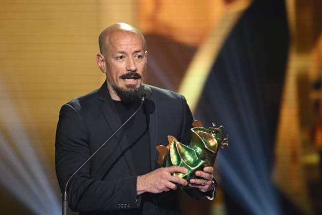 Tarik Saleh wins Best Screenplay for his film Boy from heaven during the Swedish Film Awards, Guldbaggegalan, at Cirkus in Stockholm, Sweden, January 23, 2023 STOCKHOLMK SWEDEN x10040x,  Copyright: xAndersxWiklund TTx SWEDISH FILM AWARDS 2023 SCANPIXB054510