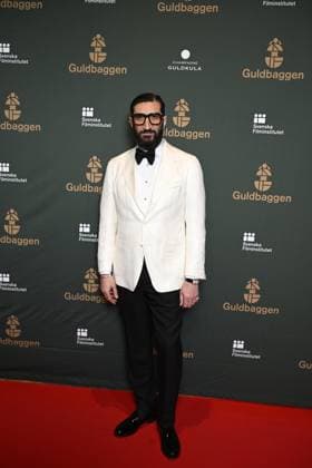Actor Fares Fares arrives at the Swedish Film Awards, Guldbaggegalan, at Cirkus in Stockholm, Sweden, January 23, 2023 STOCKHOLMK SWEDEN x10040x,  Copyright: xAndersxWiklund TTx SWEDISH FILM AWARDS 2023 SCANPIXB054514