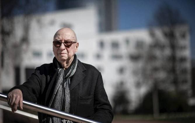 Aribert Reimann *** NUR FÜR REDAKTIONELLE ZWECKE *** EDITORIAL USE ONLY ***<p>Komponidt Aribert Reimann bei einem Interview im Sheraton Hotel in Essen am Donnerstag, den 21.03.2019.¨ Deutschland NRW Essen Copyright: FabianxStrauch *** Aribert Reimann *** ONLY FOR EDITORIAL PURPOSE *** EDITORIAL USE ONLY *** P composer Aribert Reimann at a Interview at Sheraton Hotel in Food on Thursday, the 21 03 2019 ¨ Germany NRW Food Copyright Fabianxshrub Copyright: FabianxStrauch doc74ksdi4z0j616dp3h1z82 EDITORIAL USE ONLY
