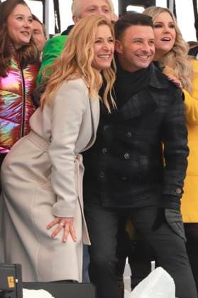 Stefanie Hertel and Marco Ventre at the recording of the TV show Wenn die Musi spielt Winter Open Air 2023 on stage at the valley station of the Kaiserburgbahn Bad Kleinkirchheim, 21 01 2023 Foto:xS.xNömerx xFuturexImage