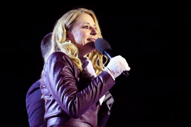 Stefanie Hertel at the recording of the TV show Wenn die Musi spielt Winter Open Air 2023 on stage at the valley station of the Kaiserburgbahn Bad Kleinkirchheim, 21 01 2023 Foto:xS.xNömerx xFuturexImage