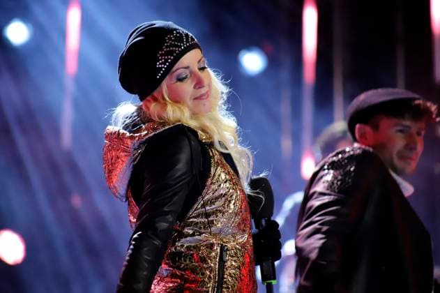 Misha Kovar at the recording of the TV show Wenn die Musi spielt Winter Open Air 2023 on stage at the valley station of the Kaiserburgbahn Bad Kleinkirchheim, 21 01 2023 Foto:xS.xNömerx xFuturexImage