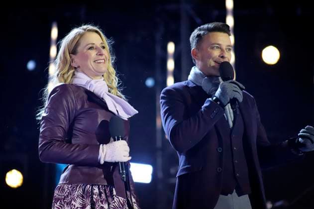 Stefanie Hertel and Marco Ventre at the recording of the TV show Wenn die Musi spielt Winter Open Air 2023 on stage at the valley station of the Kaiserburgbahn Bad Kleinkirchheim, 21 01 2023 Foto:xS.xNömerx xFuturexImage