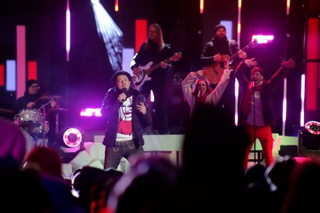 Max Weidner at the recording of the TV show Wenn die Musi spielt Winter Open Air 2023 on stage at the valley station of the Kaiserburgbahn Bad Kleinkirchheim, 21 01 2023 Foto:xS.xNömerx xFuturexImage