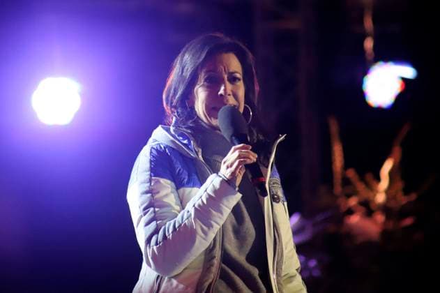 Ute Pichler at the recording of the TV show Wenn die Musi spielt Winter Open Air 2023 on stage at the valley station of the Kaiserburgbahn Bad Kleinkirchheim, 21 01 2023 Foto:xS.xNömerx xFuturexImage