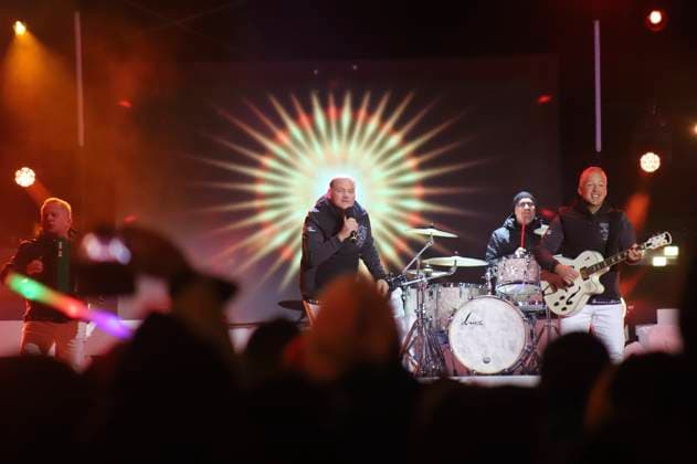 The Edlseer at the recording of the TV show Wenn die Musi spielt Winter Open Air 2023 on stage at the valley station of the Kaiserburgbahn Bad Kleinkirchheim, 21 01 2023 Foto:xS.xNömerx xFuturexImage