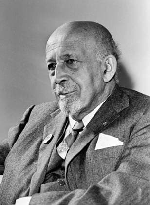 USSR. October 9, 1958. W.E.B. Du Bois, American sociologist, historian, civil rights activist, member of the World Peace Council. Nikolai Rakhmanov TASS  14803770