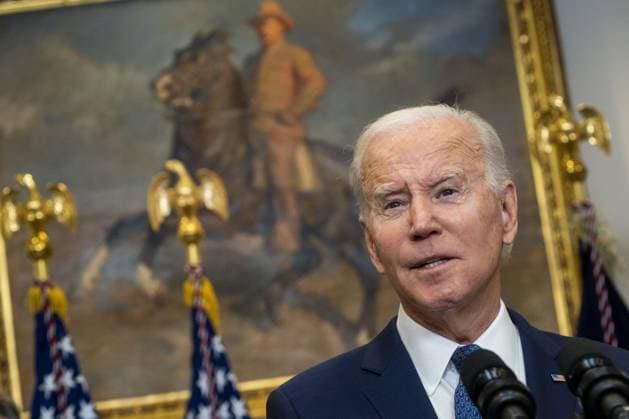 News Themen der Woche KW04 News Bilder des Tages President Joe Biden, with US Secretary of State Antony Blinken and US Secretary of Defense Lloyd Austin, announces the transfer of M1 Abrams tanks to Ukraine during remarks on continued U.S. support to Ukraine in the Roosevelt Room of the White House in Washington, DC, on Wednesday January 25, 2023. The plan will send 31 US tanks to Ukraine to join Ukrainian troops on the battlefield.  WASP2023012503 SHAWNxTHEW