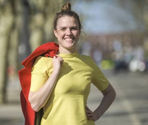 Terry Reintke (Bündnis 90 GRÜNE) in Oberhausen *** NUR FÜR REDAKTIONELLE ZWECKE *** EDITORIAL USE ONLY ***<p>Die Europaabgeordnete Terry Reintke (Bündnis 90 GRÜNE) stellt sich wegen der bevorstehenden Europawahl am 29.03.2019 zum Interview in Oberhausen. Deutschland NRW Oberhausen Copyright: GerdxWallhorn *** Terry Reintke Alliance 90 green in Oberhausen *** ONLY FOR EDITORIAL PURPOSE *** EDITORIAL USE ONLY *** P the Members of the European Parliament Terry Reintke Alliance 90 green provides itself because of the forthcoming European elections on 29 03 2019 to Interview in Oberhausen Germany NRW Oberhausen Copyright GerdxWallhorn Copyright: GerdxWallhorn doc74qd7rvm97dhf9741cri EDITORIAL USE ONLY