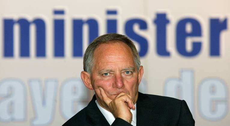 Wolfgang Schaeuble, Bundesinnenminister, Politiker, CDU, aufgenommen in Stein, Bayern, am 16. November 2006. *** Wolfgang Schaeuble, Federal Minister of the Interior, politician, CDU, photographed in Stein, Bavaria, on 16 November 2006