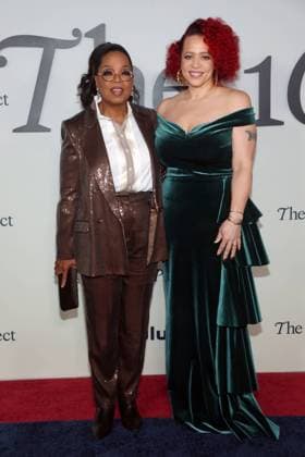 Bilder des Jahres 2023, Entertainment 01 Januar Entertainment Themen der Woche KW04 Entertainment Bilder des Tages LOS ANGELES, CA - JANUARY 26: Oprah Winfrey and Nikole Hannah-Jones at the premiere of Hulu s The 1619 Project at the Academy Museum of Motion Pictures in Los Angeles, California on January 26, 2023. Copyright: xFayexSadoux