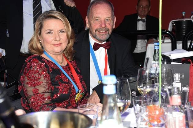 Angela Wiedl singer Uwe Erhardt singer musician Munich 18 01 2020 Deutsches Theater Narrhalla Soiree awarding of the Karl Valentinsorden Munich