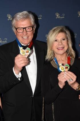 Michael Marianne Hartl singing duo with carnival order Munich 18 01 2020 German Theater Narrhalla Soiree awarding the Karl Valentinsorden Munich
