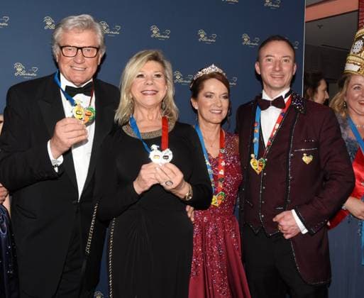 Michael Marianne Hartl Saenger Duo Narrhalla Prinzenpaar Ulrike I Steve I, Munich 18 01 2020 Deutsches Theater Narrhalla Soiree Awarding of the Karl Valentinsorden Munich