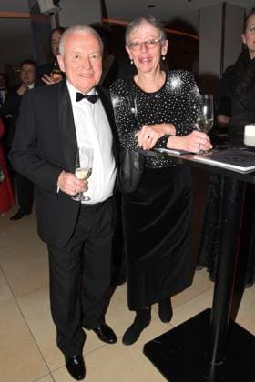 Ano Hartung EX Olympic chief with wife Munich 18 01 2020 Deutsches Theater Narrhalla Soiree awarding of Karl Valentinsorden Munich