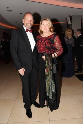 Uwe Erhardt singer musician Angela Wiedl singer Munich 18 01 2020 Deutsches Theater Narrhalla Soiree awarding of the Karl Valentinsorden Munich