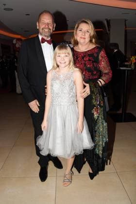 Uwe Erhardt singer musician Angela Wiedl singer daughter Gina Maria Munich 18 01 2020 Deutsches Theater Narrhalla Soiree awarding of the Karl Valentinsorden Munich