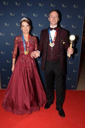 Narrhalla Prince and Princess Ulrike I Steve I, Munich 18 01 2020 Deutsches Theater Narrhalla Soiree Presentation of the Karl Valentinsorden Munich