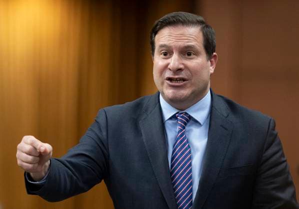 January 30, 2023, Ottawa, ON, Canada: Public Safety Minister Marco Mendicino rises during Question Period, Monday, January 30, 2023 in Ottawa. Ottawa Canada  - ZUMAc35_ 20230130_zaf_c35_096 Copyright: xAdrianxWyldx