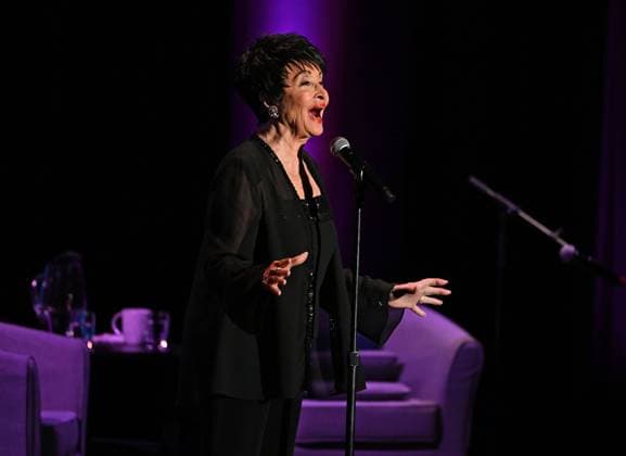 Chita Rivera performs during intimate evening of music and conversation hosted by Seth Rudetsky at The Parker on January 29, 2023 in Fort Lauderdale Florida. Featuring: Chita Rivera Where: Fort Lauderdale, Florida, United States When: 29 Jan 2023 Credit: Robert Bell INSTARimages.com Cover Images Copyright: xx 52393808 EDITORIAL USE ONLY. NOT FOR USE BY NEWSPAPERS BASED IN THE UK.