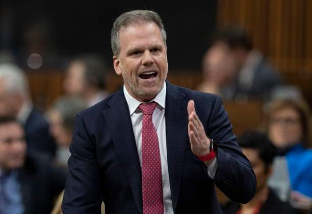 January 31, 2023, Ottawa, ON, Canada: Leader of the Government in the House of Commons Mark Holland rises during Question Period, Tuesday, January 31, 2023 in Ottawa. Ottawa Canada  - ZUMAc35_ 20230131_zaf_c35_067 Copyright: xAdrianxWyldx