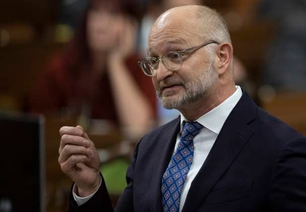 January 31, 2023, Ottawa, ON, Canada: Minister of Justice and Attorney General of Canada David Lametti rises during Question Period, Tuesday, January 31, 2023 in Ottawa. Ottawa Canada  - ZUMAc35_ 20230131_zaf_c35_069 Copyright: xAdrianxWyldx