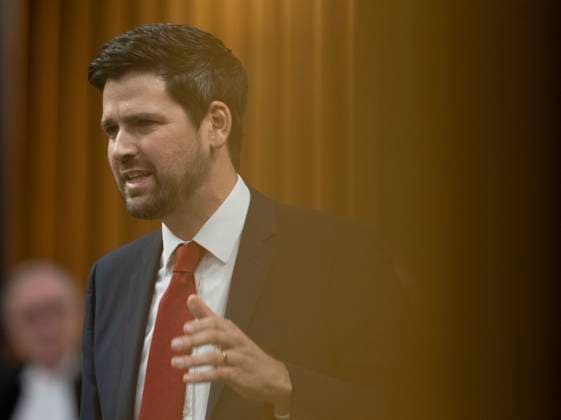 January 31, 2023, Ottawa, ON, Canada: Immigration, Refugees and Citizenship Minister Sean Fraser rises during Question Period, Tuesday, January 31, 2023 in Ottawa. Ottawa Canada  - ZUMAc35_ 20230131_zaf_c35_071 Copyright: xAdrianxWyldx