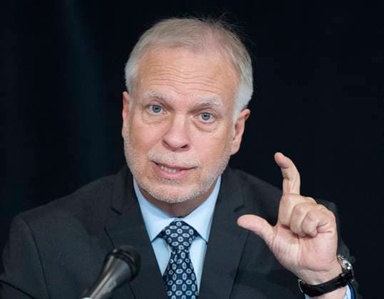 February 2, 2023, Montreal, PQ, Canada: Quebec Public Health Director Dr. Luc Boileau gives an update on respiratory viruses at a news conference Thursday, February 2, 2023 in Montreal. Montreal Canada  - ZUMAc35_ 20230202_zaf_c35_039 Copyright: xRyanxRemiorzx