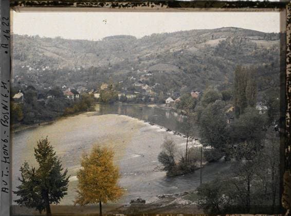 RECORD DATE NOT STATED Environs de Banja Luka, Bosnia-Herzegovina vue D Ensemble de Grd Scher Gornji Å eher , 1912 - Balkans, Italy - Jean Brunhes and Auguste LÃ on - (October 13 - 27) (French - ï»¿Environs de Banja Luka , Bosnie-HerzÃ govine Vue d ensemble de Grd Scher Gornji Å eher ). Landscape, valley, river, hydrography, agglomeration panorama, Nature , Environment, Habitat , Architecture, Bosnia, Banja Luka, overview of Grand Scher Copyright: xpiemagsx AKahnlpie020223-6271 !ACHTUNG AUFNAHMEDATUM GESCHÄTZT!