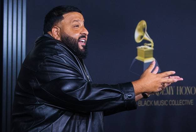 February 2, 2023, Los Angeles, California, USA: DJ Khaled at the Recording Academy Honors Presented by The Black Music Collective held at The Hollywood Palladium in Los Angeles, California on Thursday February 2, 2023. ARIANA RUIZ PI Los Angeles USA - ZUMAp124 20230202_zaa_p124_022 Copyright: xArianaxRuizx