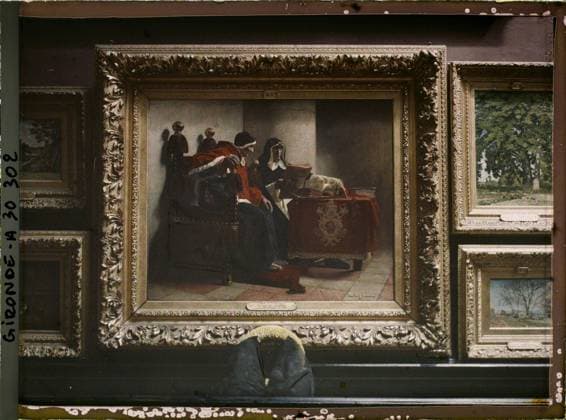 RECORD DATE NOT STATED Bordeaux, France The painting The Pope and the Inquisitor by Jean-Paul Laurens, Museum of Fine Arts , 1920-1921 - Charente, Gironde, Basse -PyrÃ nÃ es, Hautes PyrÃ nÃ es - Fernand Cuville (French - ï»¿Bordeaux , France Le tableau Â«Le Pape et l inquisiteurÂ» de Jean-Paul Laurens , musÃ e des Beaux-Arts). Museum, exists in high definition, painting, HD , Art, France, Bordeaux, museum Copyright: xpiemagsx AKahnlpie020223-23452 !ACHTUNG AUFNAHMEDATUM GESCHÄTZT!