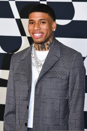 February 2, 2023, Los Angeles, CA, USA: NLE Choppa at Warner Music Group s Grammy Pre-Party 2023, heald at the Hollywood Athletic Club on Feb 2, 2023 in Hollywood, California. Los Angeles USA - ZUMAs181 20230202_zea_s181_111 Copyright: ximageSPACEx