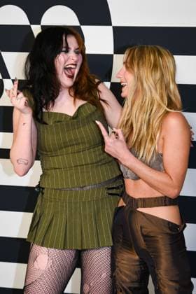 February 2, 2023, Los Angeles, CA, USA: GALE (L) and Ingrid Andress (R) at Warner Music Group s Grammy Pre-Party 2023, heald at the Hollywood Athletic Club on Feb 2, 2023 in Hollywood, California. Los Angeles USA - ZUMAs181 20230202_zea_s181_050 Copyright: ximageSPACex