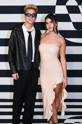 February 2, 2023, Los Angeles, CA, USA: Daniel Seavey (L) and Katia Castellano (R) at Warner Music Group s Grammy Pre-Party 2023, heald at the Hollywood Athletic Club on Feb 2, 2023 in Hollywood, California. Los Angeles USA - ZUMAs181 20230202_zea_s181_042 Copyright: ximageSPACex