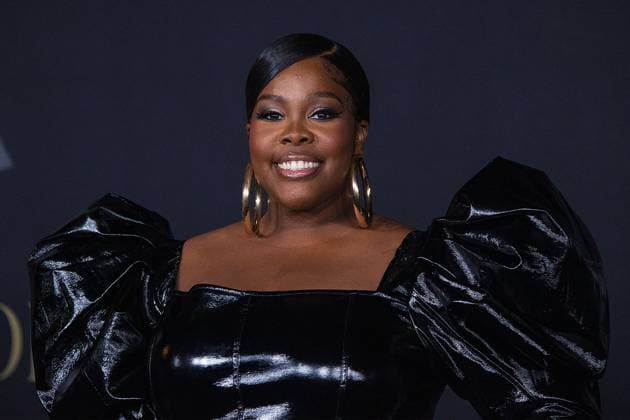 February 2, 2023, Los Angeles, California, USA: Amber Riley at the Recording Academy Honors Presented by The Black Music Collective held at The Hollywood Palladium in Los Angeles, California on Thursday February 2, 2023. ARIANA RUIZ PI Los Angeles USA - ZUMAp124 20230202_zaa_p124_140 Copyright: xArianaxRuizx