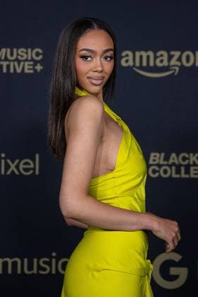 February 2, 2023, Los Angeles, California, USA: Bella Harris at the Recording Academy Honors Presented by The Black Music Collective held at The Hollywood Palladium in Los Angeles, California on Thursday February 2, 2023. ARIANA RUIZ PI Los Angeles USA - ZUMAp124 20230202_zaa_p124_154 Copyright: xArianaxRuizx