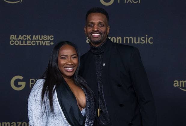 February 2, 2023, Los Angeles, California, USA: Tarrey Torae and J. Ivy (L-R) at the Recording Academy Honors Presented by The Black Music Collective held at The Hollywood Palladium in Los Angeles, California on Thursday February 2, 2023. ARIANA RUIZ PI Los Angeles USA - ZUMAp124 20230202_zaa_p124_158 Copyright: xArianaxRuizx