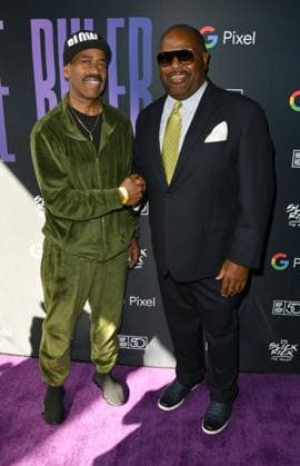 A Toast To The Ruler - Grammy Lifetime Achievement Award Powered by Google Pixel - Culina Modern Italian Los Angeles, CA. Featuring: Kurtis Blow, Edwin Vaultz Where: Los Angeles, California, United States When: 03 Feb 2023 Credit: KOI SOJER startraksphoto.com Cover Images Copyright: xx 52408629 EDITORIAL USE ONLY. NOT FOR USE BY NEWSPAPERS BASED IN THE UK.