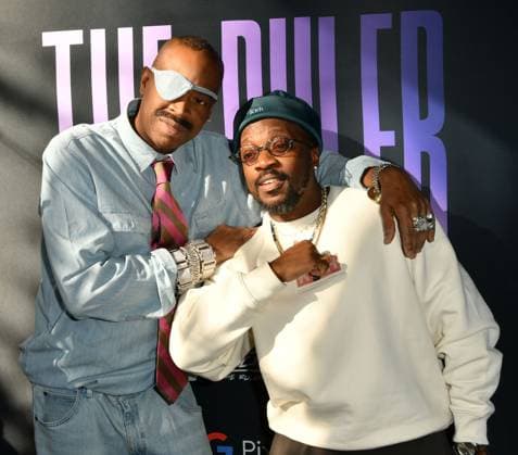 A Toast To The Ruler - Grammy Lifetime Achievement Award Powered by Google Pixel - Culina Modern Italian Los Angeles, CA. Featuring: Slick Rick, Anthony Hamilton Where: Los Angeles, California, United States When: 03 Feb 2023 Credit: KOI SOJER startraksphoto.com Cover Images Copyright: xx 52408652 EDITORIAL USE ONLY. NOT FOR USE BY NEWSPAPERS BASED IN THE UK.