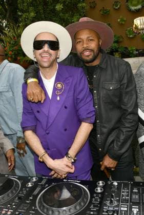 LOS ANGELES, CA -FEBRUARY 03: DJ Cassidy, D-Nice attend A Toast To The Ruler - Grammy Lifetime Achievement Award Powered by Google Pixel on February 03, 2023 at Culina Modern Italian in Los Angeles, California. Copyright: xKoixSojer Snap NxUxPhotos MediaPunchx