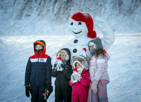 February 4, 2023, Quebec, Quebec, Canada: The opening of the Quebec Winter Carnival finally happened on February 4th at 2 p.m. The opening had been postponed due to the extreme cold first from Friday to Saturday 10 a.m. and then Saturday 4 p.m. Saturday, February 4th at 5 a.m. the temperature was -46 degrees Celsius with the wind factor in the Old Capital. Quebec Canada - ZUMAs278 20230204_zip_s278_011 Copyright: xSerkanxSenturkx