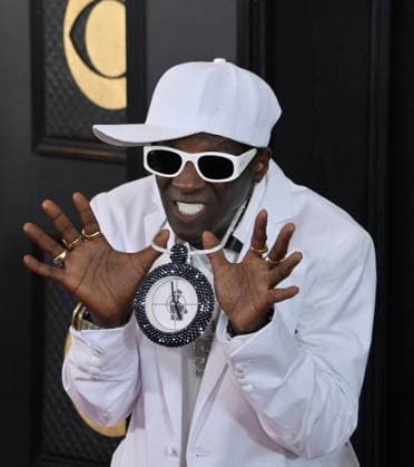 Flavor Flav attends the 65th annual Grammy Awards at the Crypto.com Arena in Los Angeles on Sunday, February 5, 2023.  LAP20230205524 JIMxRUYMEN