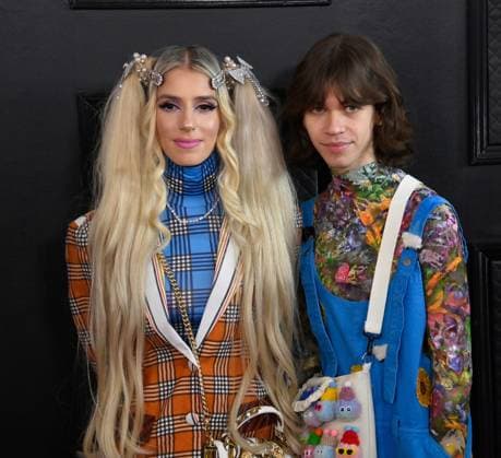 DOMi and JD Beck attend the 65th annual Grammy Awards at the Crypto.com Arena in Los Angeles on Sunday, February 5, 2023.  LAP2023020544 JIMxRUYMEN
