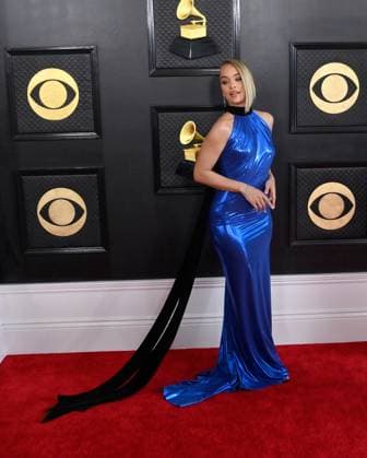 Jasmine Sanders attends the 65th annual Grammy Awards at the Crypto.com Arena in Los Angeles on Sunday, February 5, 2023.  LAP20230205538 JIMxRUYMEN
