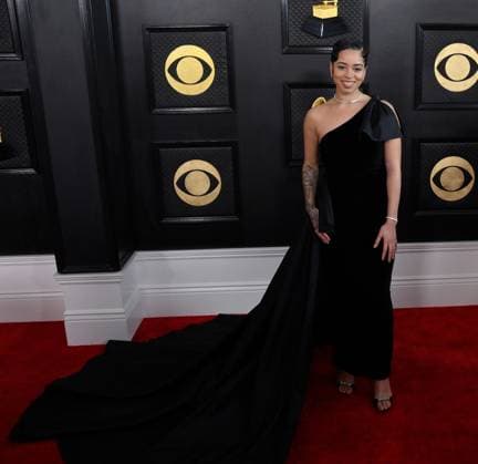 Ella Mai attends the 65th annual Grammy Awards at the Crypto.com Arena in Los Angeles on Sunday, February 5, 2023.  LAP2023020543 JIMxRUYMEN