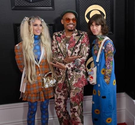 Anderson Paak, DOMi and JD Beck attend the 65th annual Grammy Awards at the Crypto.com Arena in Los Angeles on Sunday, February 5, 2023.  LAP2023020546 JIMxRUYMEN