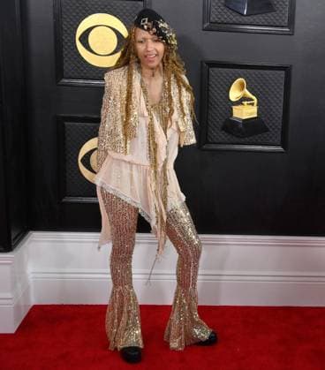 Lava La Rue attends the 65th annual Grammy Awards at the Crypto.com Arena in Los Angeles on Sunday, February 5, 2023.  LAP20230205553 JIMxRUYMEN
