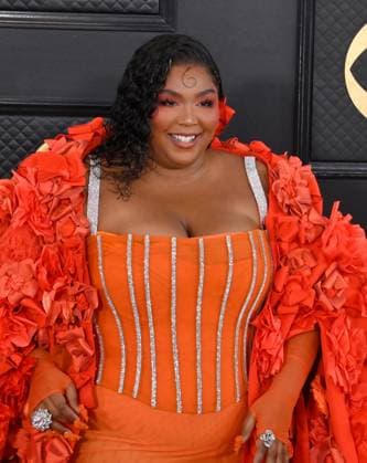Lizzo attends the 65th annual Grammy Awards at the Crypto.com Arena in Los Angeles on Sunday, February 5, 2023.  LAP20230205558 JIMxRUYMEN