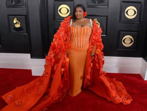 Lizzo attends the 65th annual Grammy Awards at the Crypto.com Arena in Los Angeles on Sunday, February 5, 2023.  LAP20230205560 JIMxRUYMEN